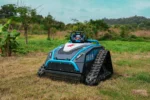 Ferngesteuerter Raupenrasenmäher KOHAM KH-LM2425B2 für Hangneigungen bis zu 45°