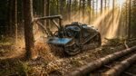 Ferngesteuerter Elektromäher KOHAM KH-XLM8045B 10 kW für Hangneigungen bis zu 45°