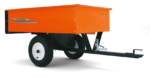 HUSQVARNA TC 242 T mit Schneeschild 120Plus & Gartentraktoren Anhänger 275