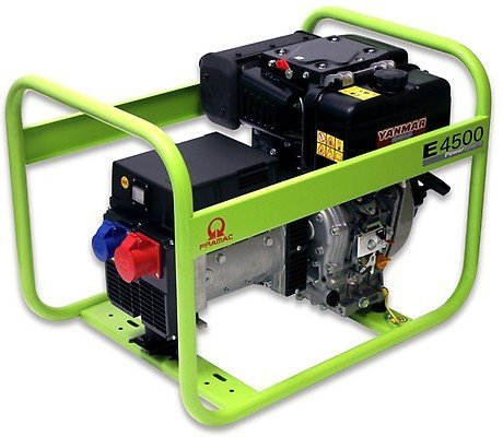 PRAMAC E 4500 TYH dieselbetriebener Stromerzeuger 230 / 400 Volt | 3,9 kVA