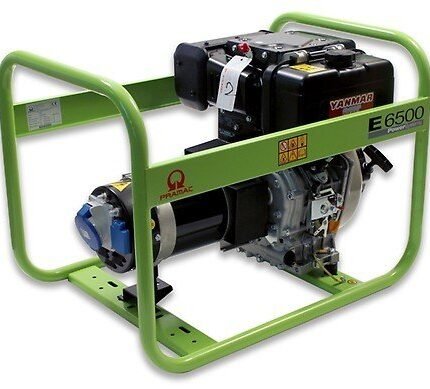 PRAMAC E 6500 SYH dieselbetriebener Stromerzeuger 230 Volt | 5,9 kVA