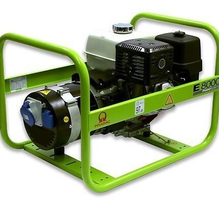 PRAMAC E 8000 SHI benzinbetriebener Stromerzeuger 230 Volt | 7,2 kVA