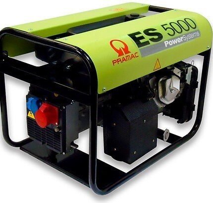 PRAMAC ES 5000 THI (AVR) benzinbetriebener Stromerzeuger 230 / 400 Volt | 6,3 kVA