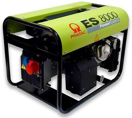 PRAMAC ES 8000 THI (AVR) benzinbetriebener Stromerzeuger 230 / 400 Volt | 8,3 kVA