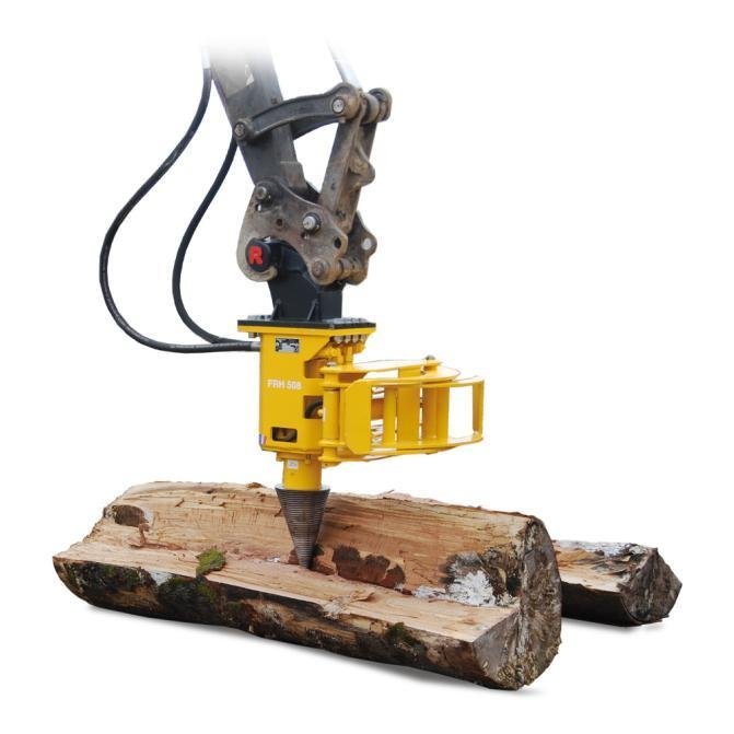 RABAUD FRH 304 | Kegelspalter für Minibagger 2,5 – 5,0 to.