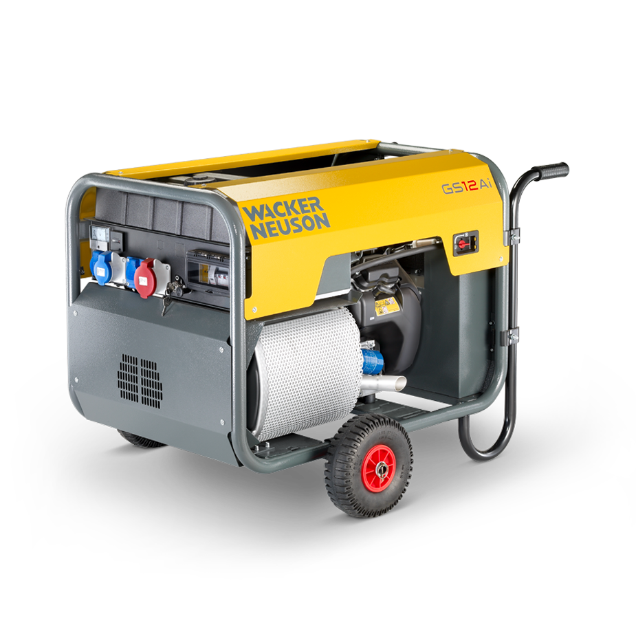 WACKER NEUSON GS 12Ai benzinbetriebener Stromerzeuger 230 / 400 Volt | 11,8 kVA (E-Starter)