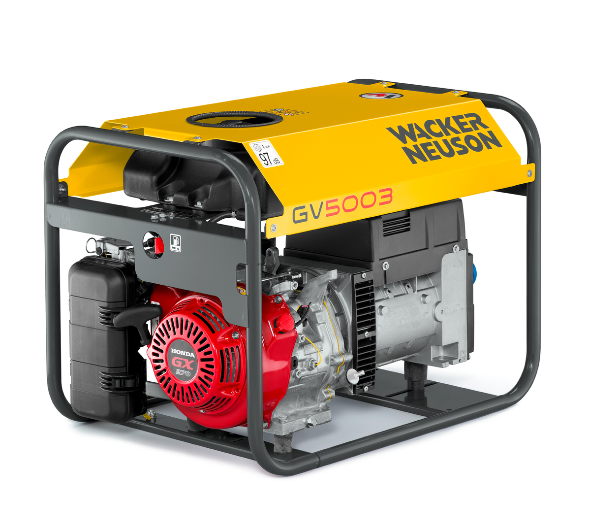 WACKER NEUSON GV 7000A benzinbetriebener Stromerzeuger 230 Volt | 5,5 kVA