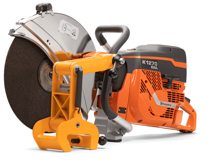 HUSQVARNA K 1270 RAIL benzinbetriebener Schienen-Trennschleifer Ø 350 mm / 400 mm