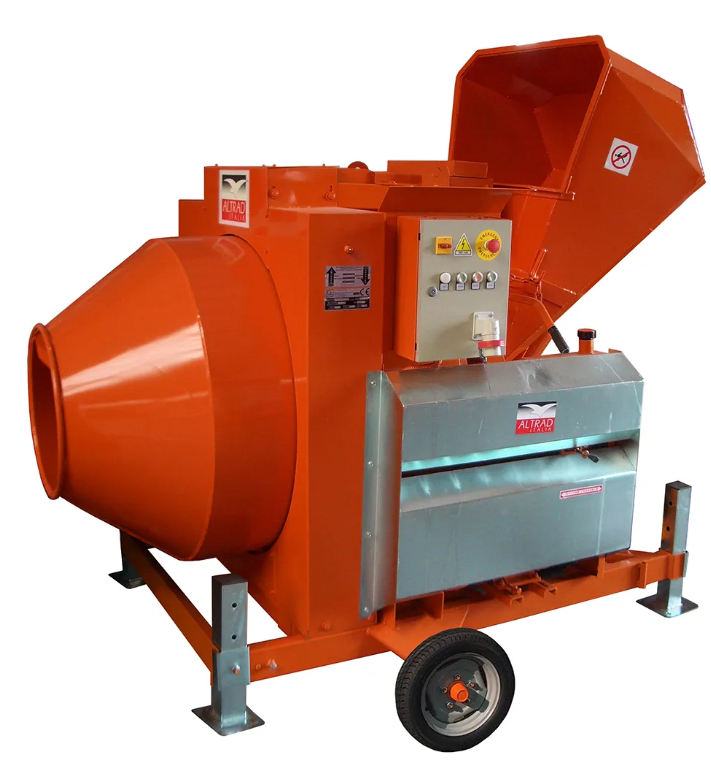 LESCHA LHB 550 – Betonmischer mit Beschicker