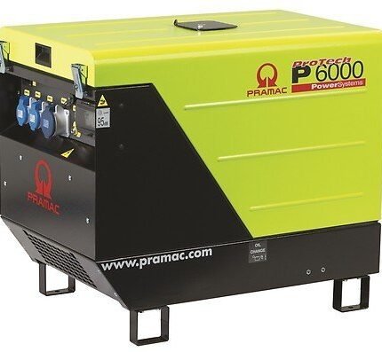PRAMAC P 6000 SYA AVR dieselbetriebener Stromerzeuger 230 V | 5,9 kVA (E-Starter)