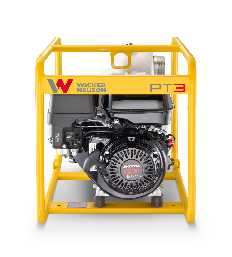 WACKER NEUSON PT3A benzinbetriebene Schmutzwasserpumpe