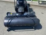 Black Edition Rasentraktor Pro 225/92 Twin H mit Kehrmaschine