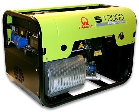 PRAMAC S 12000 SHB AVR benzinbetriebener Stromerzeuger 230 V | 11,9 kVA (E-Starter)