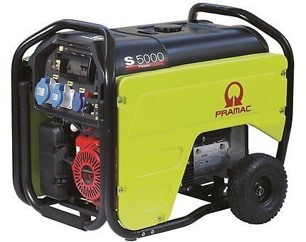 PRAMAC S 5000 SHB AVR benzinbetriebener Stromerzeuger 230 V | 5,3 kVA (E-Starter)