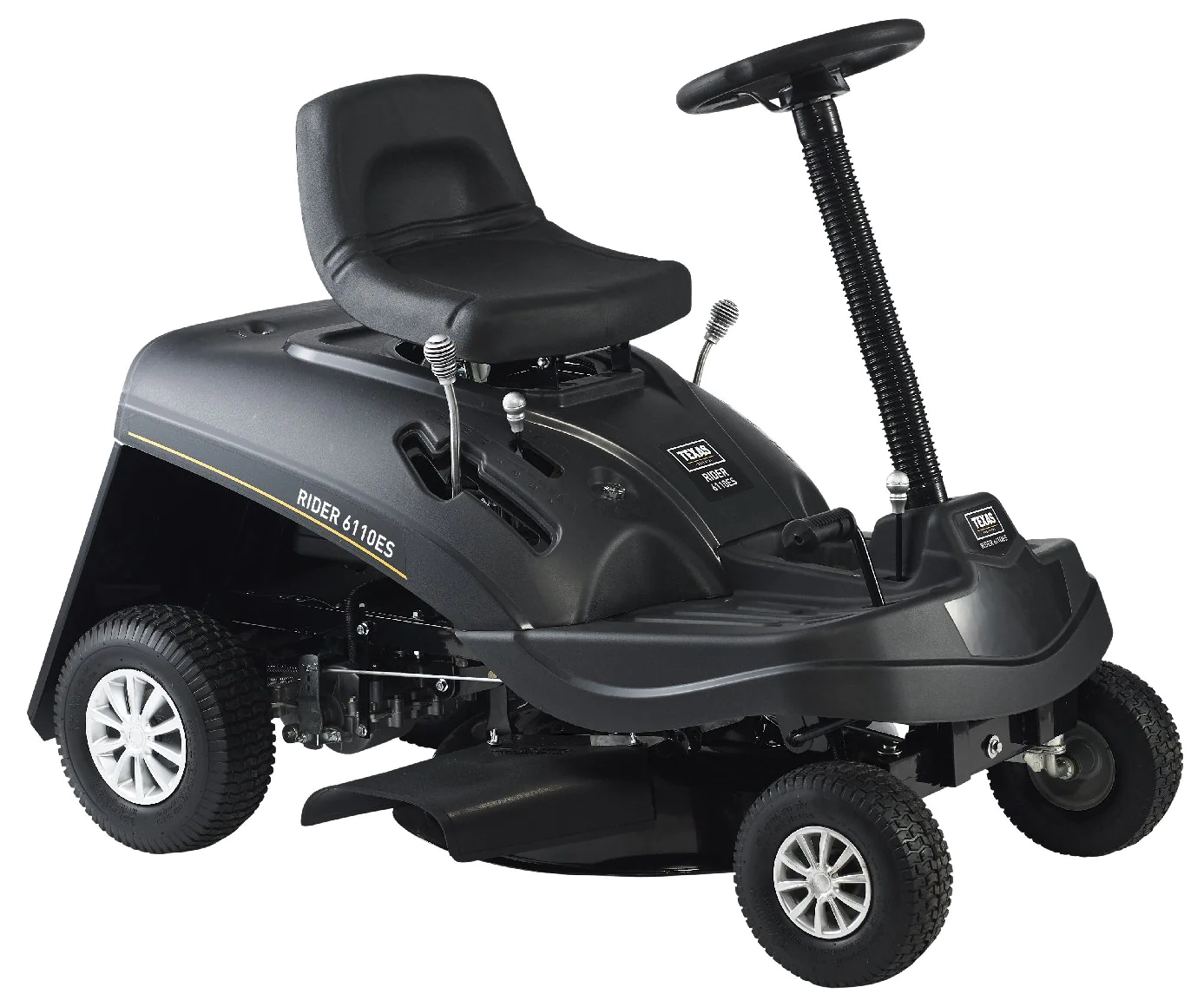 Texas Aufsitzmäher Rider 6110ES Black Series – Modell 2024