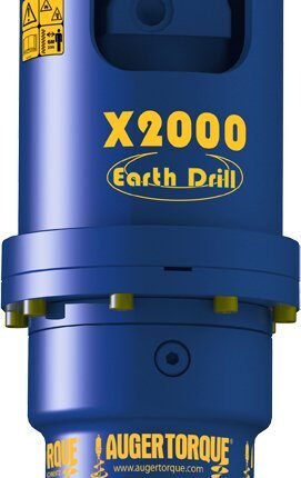 KINSHOFER X2500 | Erdbohrgerät für Minibagger 1,5 – 3,0 to.
