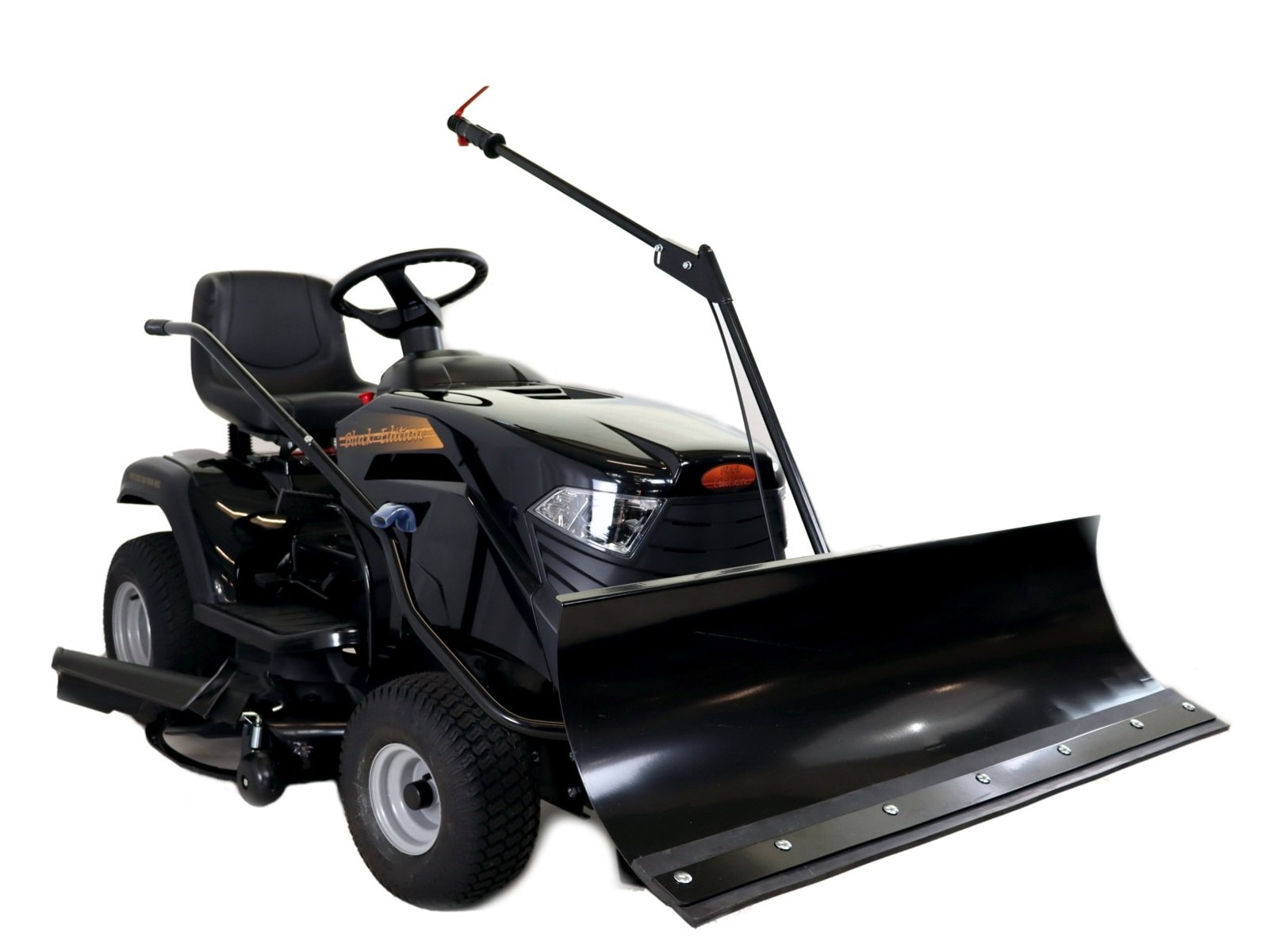 Black Edition Stiga Rasentraktor PRO 177/108 HS mit Winterpaket 110 Plus