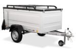 Dachzelt Auto Anhänger 1000kg KT-EB2 – Aluminium Zinkbeschichtung