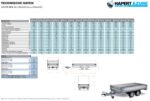 Hapert Azure H-2 – 3500 – 6050 x 2400 Parabelfederung – Niedriges Fahrwerk
