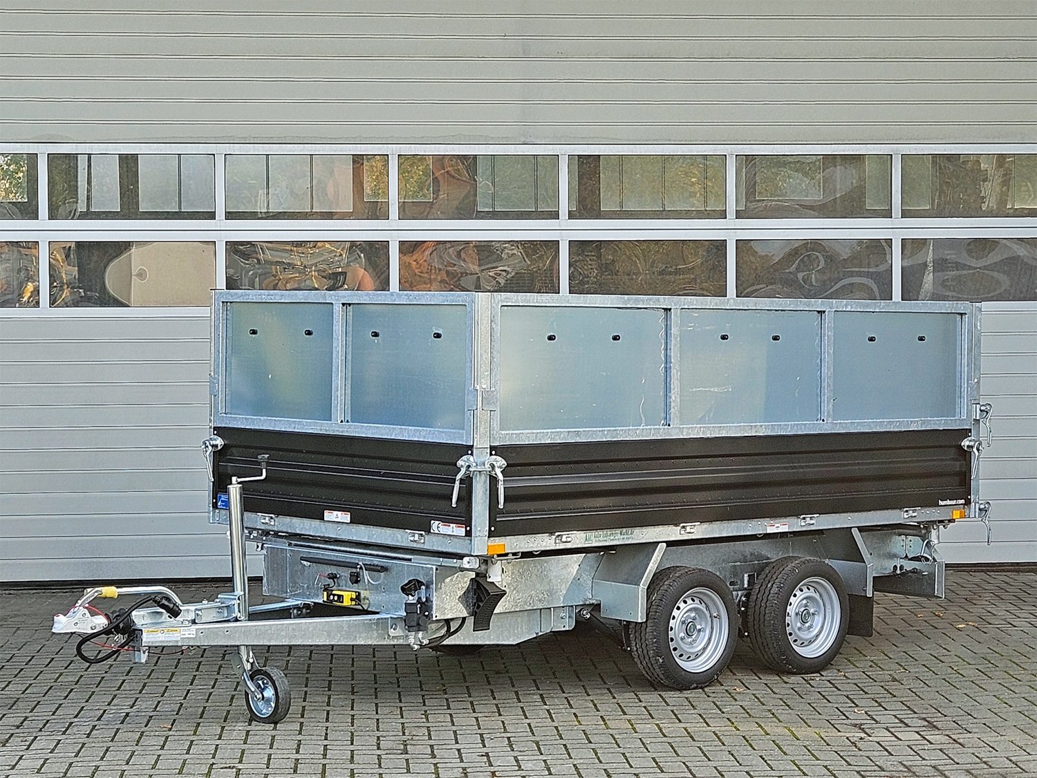 Humbaur HTK 3000.31 STAHL E-Pumpe – Stahlblechaufsatz 600 mm