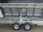 Humbaur HTK 3500.37 STAHL E-Pumpe – Stahlbordwand Schwarz