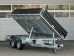 Humbaur HTK 3500.37 STAHL E-Pumpe – Stahlbordwand Schwarz