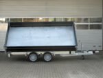 Humbaur HTK 3500.37 STAHL E-Pumpe – Stahlbordwand Schwarz