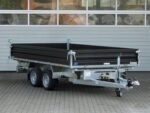 Humbaur HTK 3500.37 STAHL E-Pumpe – Stahlbordwand Schwarz