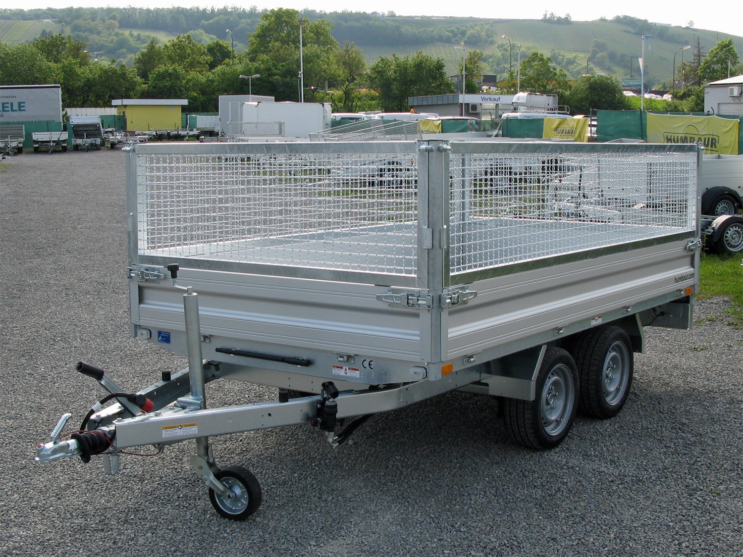 Humbaur HUK 273117 E-Pumpe und Gitteraufsatz