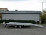 Humbaur Universal 3000 Seilwinde, Auffahrbohlen u Aluboden
