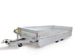 Humbaur Universal 3000 Seilwinde, Auffahrbohlen u Aluboden