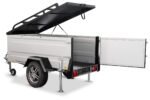 Offroad und Dachzelt Anhänger 1000kg KT-EB2 Aluminium Zinkbeschichtung