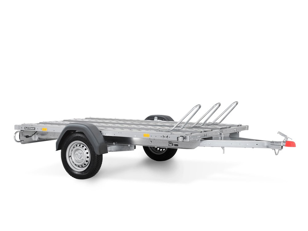 STEMA STM O1 7.5-21-13.1 Rot gepulvert – Motorradtransporter