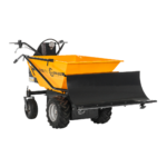 LUMAG MD500EPRO Elektro-Raddumper mit Frontkippmulde 500 kg Zuladung