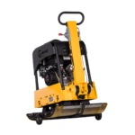 LUMAG RP-300HPCA – Rüttelplatte reversierbar mit 262 kg inkl. Transportfahrwerk und Gummimatte