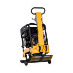 LUMAG RPi31D – Rüttelplatte reversierbar mit 199 kg inkl. Transportfahrwerk und Gummimatte