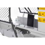 LUMAG SSA400Z | Zapfwellen-Sägespaltmaschine mit Fördenband